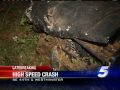 Driver Crashes 150 Feet Into The Woods