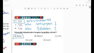Limit Yayınları 12. Sınıf, Organik Kimya Alkinler Tek Videoda