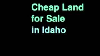 Cheap Land for Sale in Idaho – 25 Acres – Boise, ID 83701