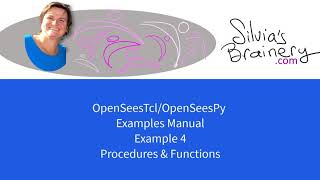 OpenSees/OpenSeesPy Examples Manual 08: Ex4 Procedures and Functions