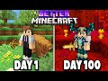 I Survived 100 Days in Better Minecraft Hardcore..
