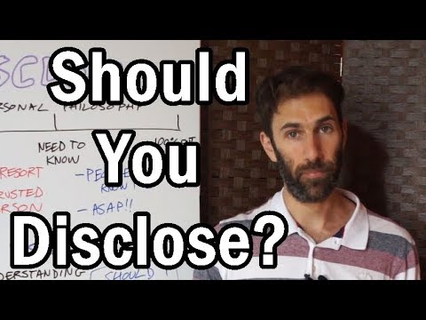 When To Disclose Your ASD At Work When To Disclose Your ASD At Work