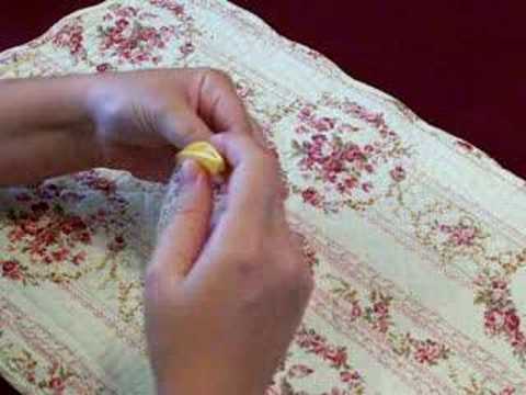 closing ring. Needle Tatting - Closing Ring.