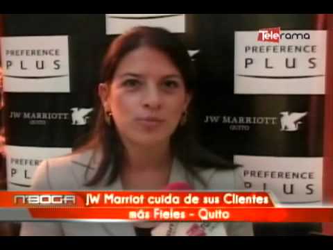 JW Marriot cuida de sus clientes más Fieles - Quito