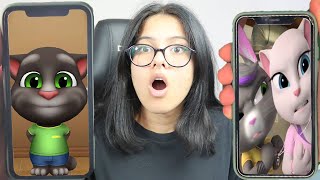 TAVŞAN BECCA , ANGELA VE TOM' LA AYNI ANDA KONUŞTUM! (My Talking Tom Friends)