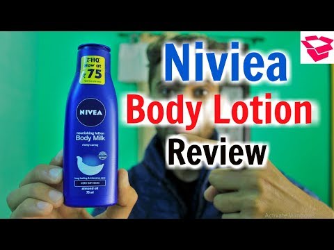 Best body lotion for dry skin in winter | Nivea nourishing lotion body milk review