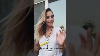 Damla Can Topuzunu Nasıl Yaptığını Anlatıyor