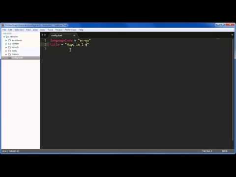 A New Hugo Site in Under 2 Minutes A New Hugo Site in Under 2 Minutes