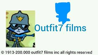 Outfit7 Films Logo 200.000 Tiger Solder For Outfit7 Logo History 3 Hour Expended