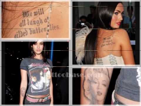 Voted best celebrity tattoos