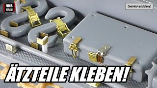Ätzteile sicher und einfach kleben - VMS Flexy PE Ätzteile Kleber Video-Anleitung