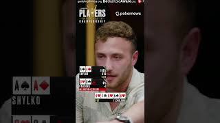 PREDPOKER FALLS BEFORE FINAL TABLE #PSPC2023 #Shorts
