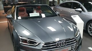 Audi A5 2022 Convertible Cabriolet 40 Tfsi Exterior And Interior