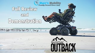 Quantum Outback The Ultimate 4X4 All-Terrain Power Wheelchair - Full Review And Demonstration