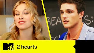 2 Hearts Stars Tiera Skovbye, Radha Mitchell & Adan Canto Play Mtv Quick Draw Mtv Movies