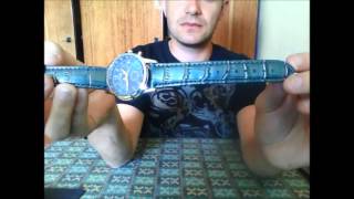 Everbuying - Sloggi Leather Male Female Casual Quartz Watch Decorating Three Sub-Dials