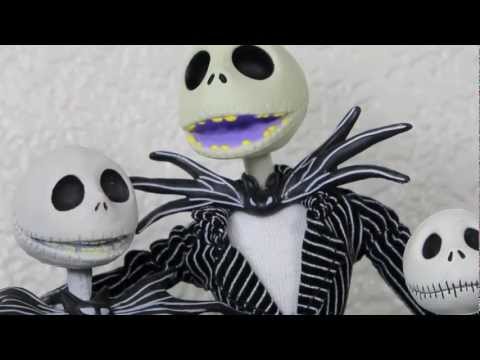 Nightmare Before Christmas Active Label Jack Skellington with Speech Table Figure Review
