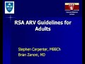 Basic Course in HIV - RSA Guidelines for Adults | Center for AIDS Research