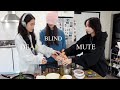 BLIND DEAF & MUTE COOKING KOREAN SNACKS CHALLENGE