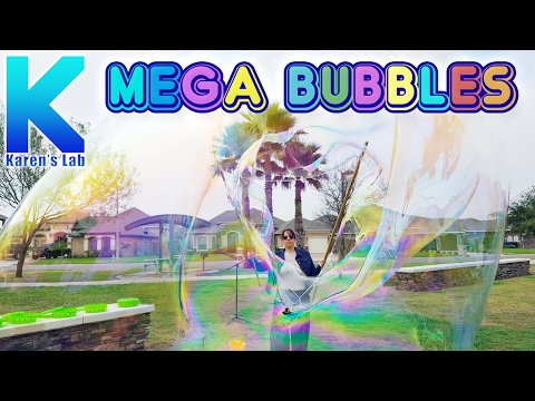 MEGA BUBBLES - Innovation | Imagination | Creativity - Karen's Lab