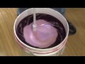 Video Degassing Wine After Primary Fermentation