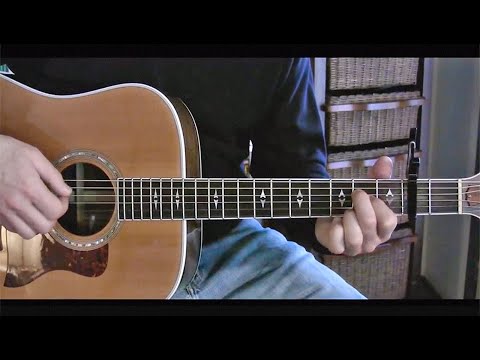 James Taylor guitar lesson (Never Die Young) -- by ThinkingDog
