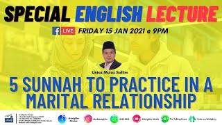 SPECIAL LECTURE in ENGLISH