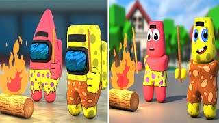 Among Us Vs Roblox All Parts
