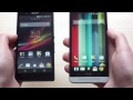 HTC One versus Sony Xperia Z