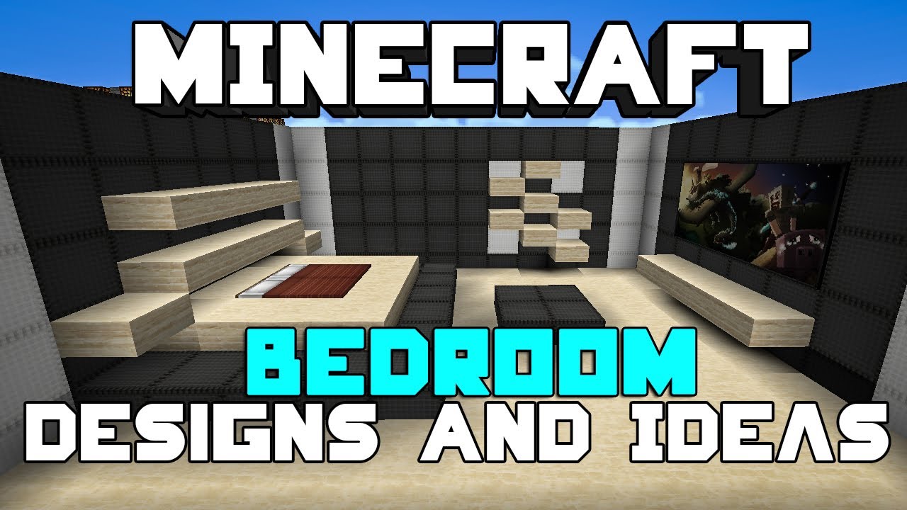 Minecraft: Bedroom Designs & Ideas - YouTube