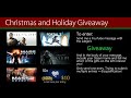 Merry Christmas! Holiday Giveaway [CLOSED]