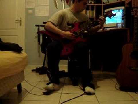 Imitation groupe deep purple guitar