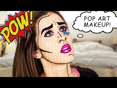 How To Do Pop Art Makeup (Pop Art Makeup Tutorial) - YouTube