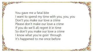 Watch Cheap Trick Dont Make Our Love A Crime video