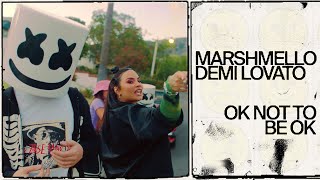 Watch Marshmello Ok Not To Be Ok video