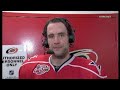 Tuomo Ruutu Interview, 1st Intermission, 2011-03-22 (Hurricanes vs. Senators)