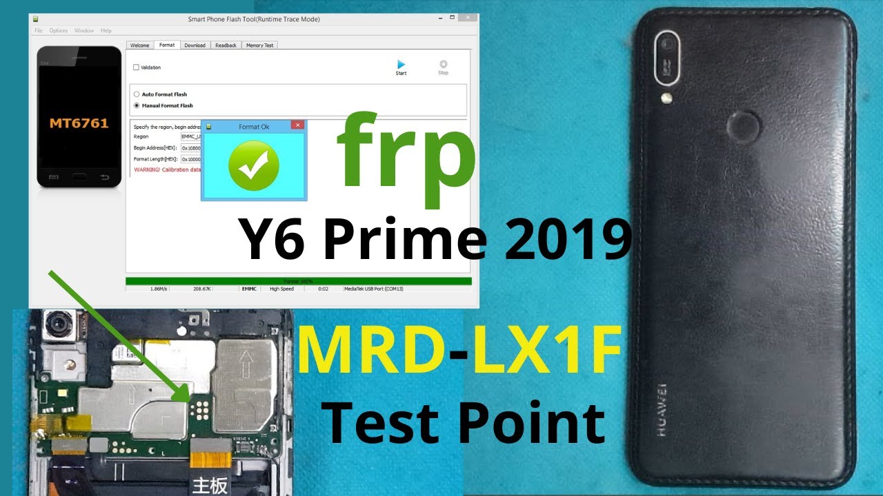 Huawei Y6 Prime 2019 | FRP Bypass | with sp flash tool Huawei Y6 Prime 2019 | FRP Bypass | with sp flash tool