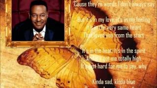 Watch Luther Vandross Its Hard For Me To Say video