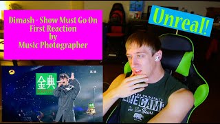 Metalhead Photographer REACTS to Dimash - Show Must Go On