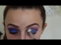 Electric Blue/ Purple Eyes- Makeup Tutorial