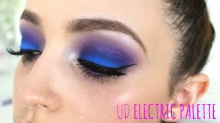 Electric Blue/ Purple Eyes- Makeup Tutorial