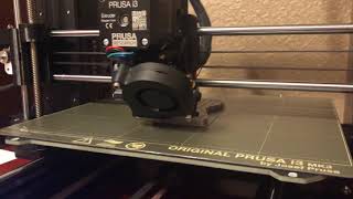 Prusa MK3S first trial print