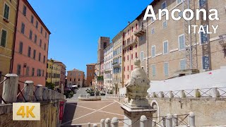 Ancona City Walk, Italy Walking Tour In 4K