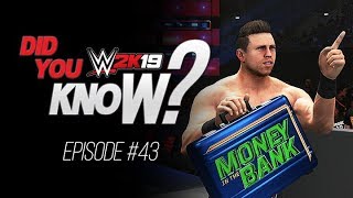 WWE 2K19 Did You Know? Fake MITB Cash In, Backstage GM Cutscenes, Movie Mention & More! (Episode 43)