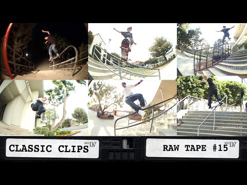 Raw Skateboarding Mini DV Tape #15 Classic Clips Scott Kane Evan Hernandez