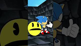 Sonic And Pacman Against The Ghost