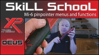 Mi6 Pinpointer Menus And Functions Xp Skill School