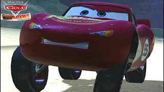 Lightning McQueen Ghosting Mater and The GhostLight Cars Mater-National Champion