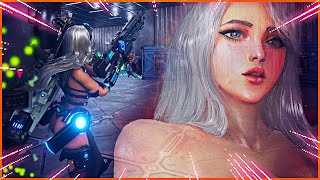 Hot Sci-Fi Girl In The Dangerous Cyberpunk World - Aria: Genesis Gameplay [Vortex00]