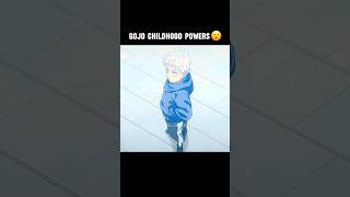 Gojo In Childhood Powers